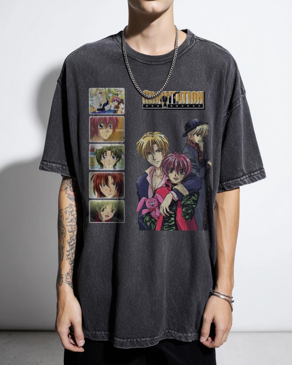 90s Gravitation Anime T-Shirt | Retro Shuichi Shindo Fan Tee