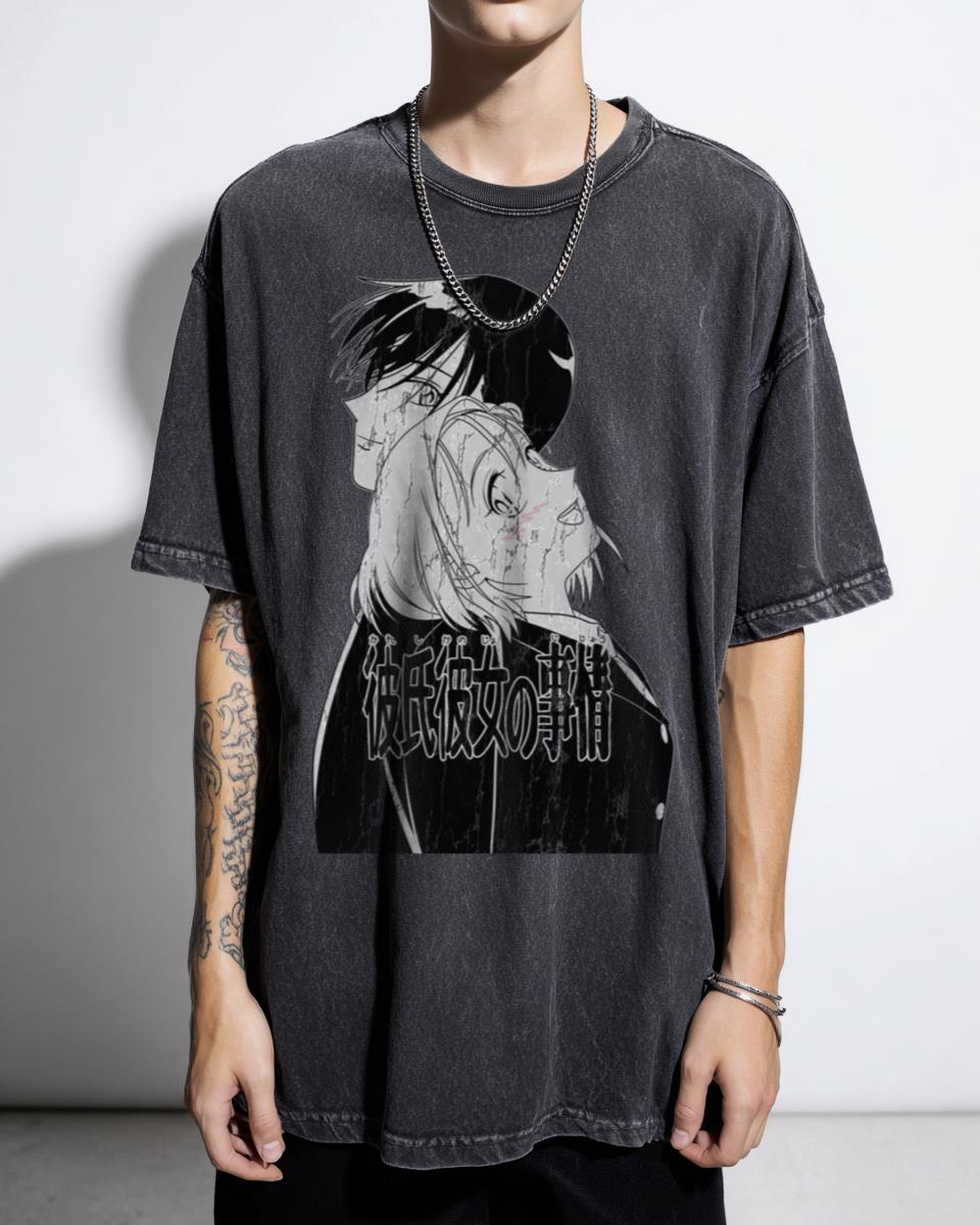 90s Shojo Anime Kare Kano Kareshi Kanojo No Jijou T-Shirt - Yukino Miyazawa Soichiro Arima Manga Fan Tee Unisex