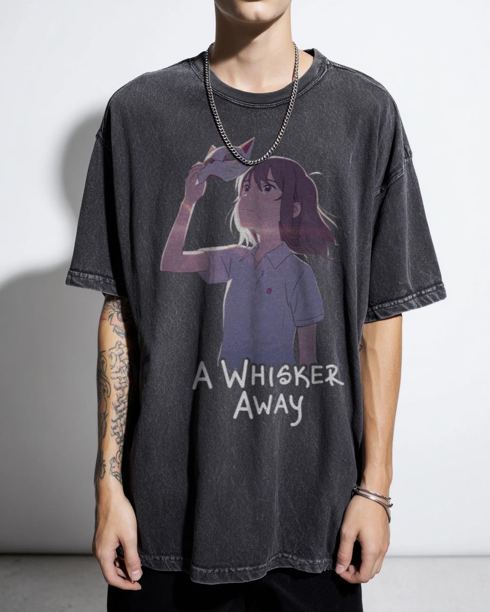 A Whisker Away Anime Girl T-Shirt - Studio Colorido Fan Art Gift Unisex