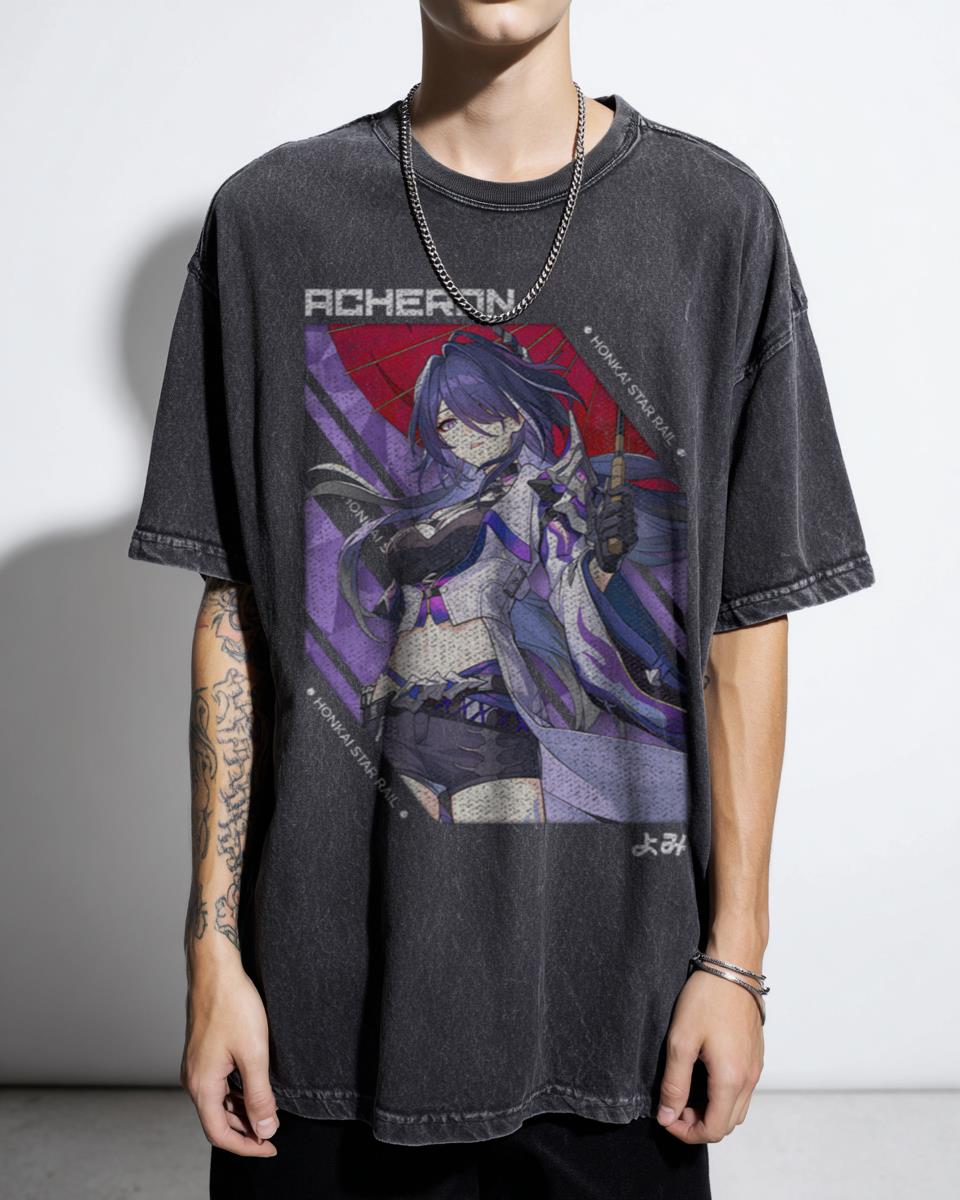 Acheron Honkai Star Rail T-Shirt | Anime Gaming Fan Tee