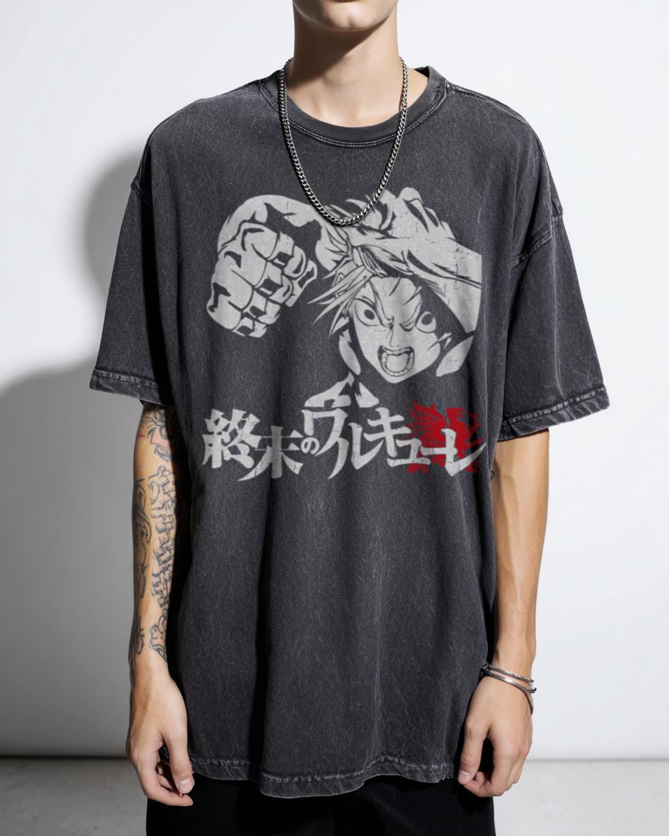 Adam Record of Ragnarok Japanese Manga T-Shirt - Shuumatsu No Valkyrie Fan