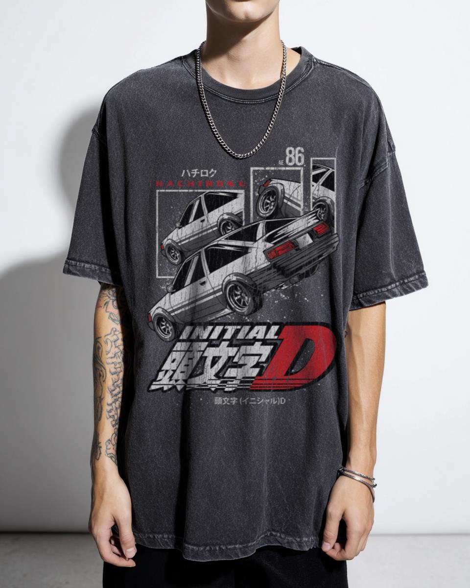 AE86 Frame Edition JDM Anime Car T-Shirt
