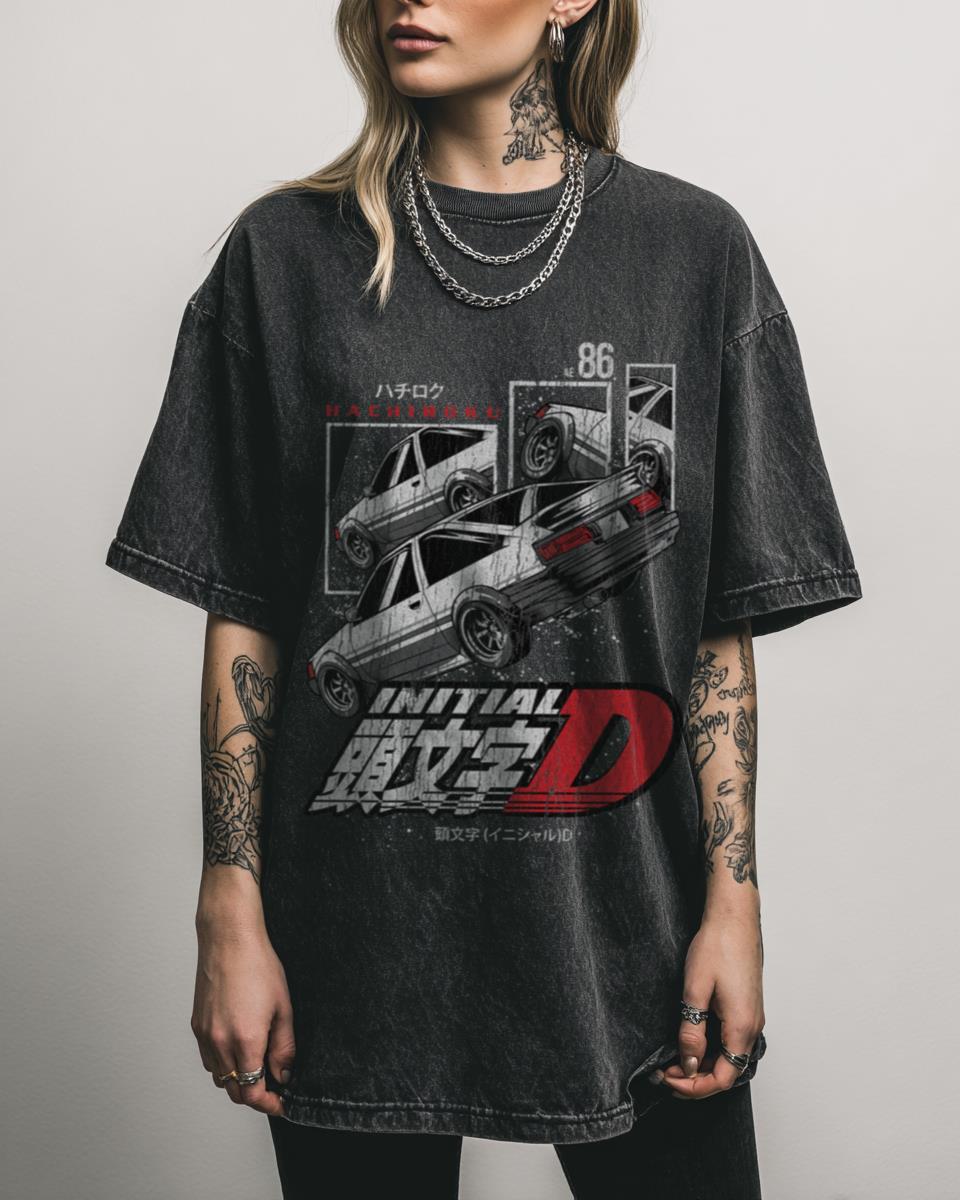 AE86 Frame Edition JDM Anime Car T-Shirt