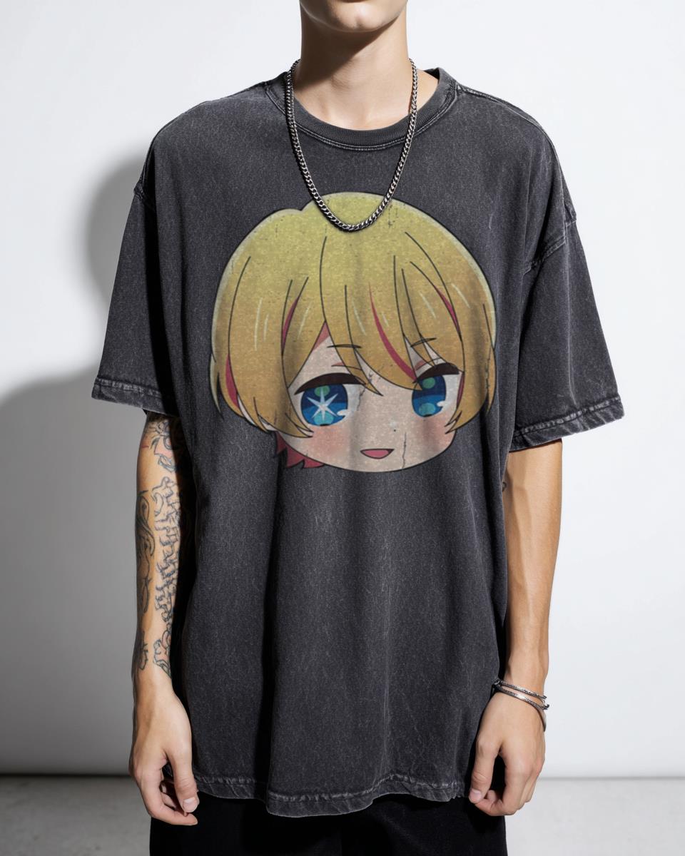 Ai Hoshino Oshi No Ko Anime T-Shirt - My Star Manga Fan Art Unisex