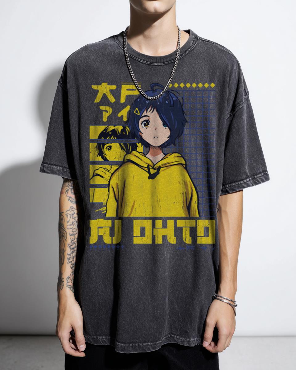 Ai Ohto Wonder Egg Priority Anime T-Shirt - Manga Girls Artificial Intelligence Fan