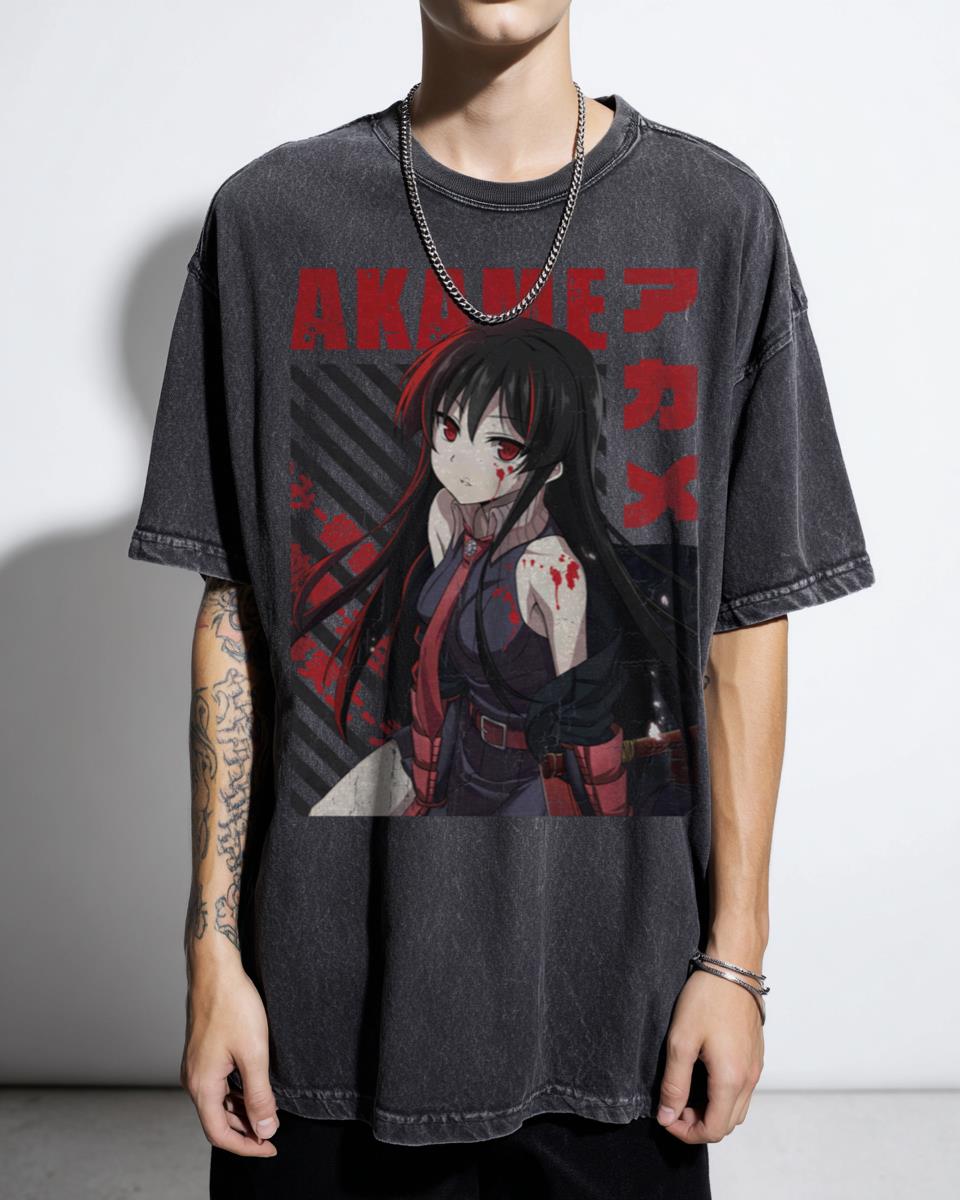 Akame ga Kill! Akame Anime Girl T-Shirt - Waifu Manga Fan Unisex