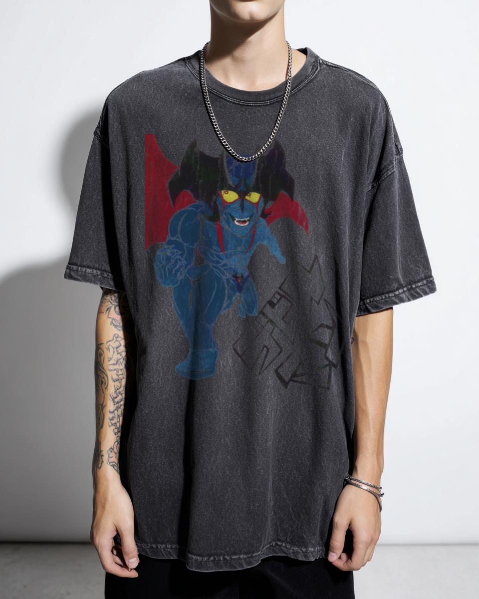 Akira Fudo Devilman Manga T-Shirt - Go Nagai Shonen Anime Classic Unisex Apparel