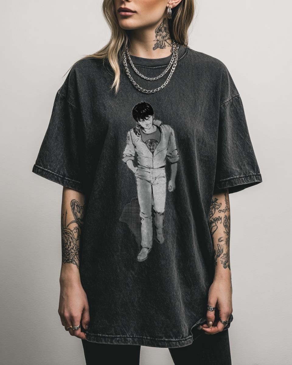 AKIRA POSTER Retro Anime T-Shirt – Neo Tokyo Manga