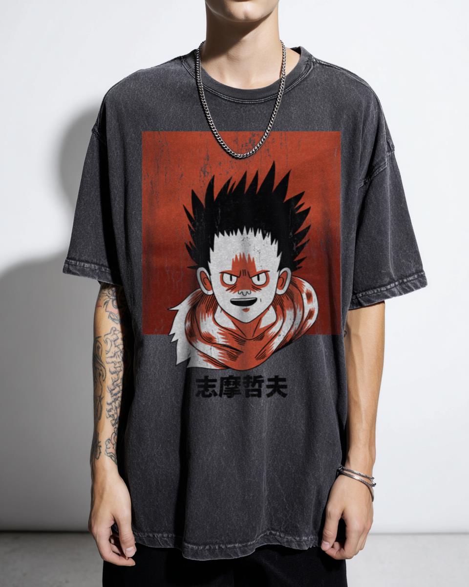 Akira Tetsuo Bold Graphic Anime T-Shirt - 80s Manga Comic Book Retro