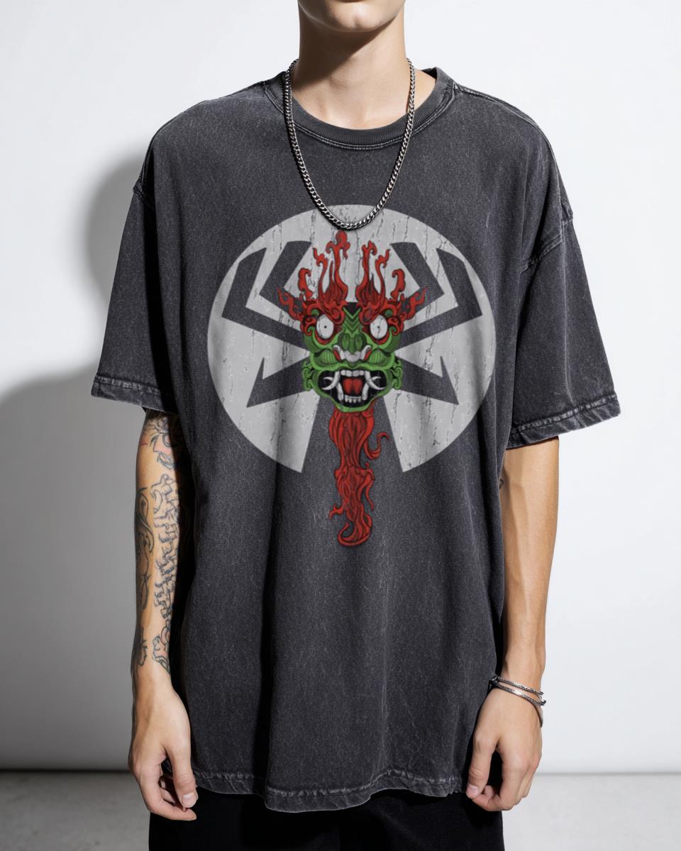 Aku Samurai Jack Anime Cartoon T-Shirt