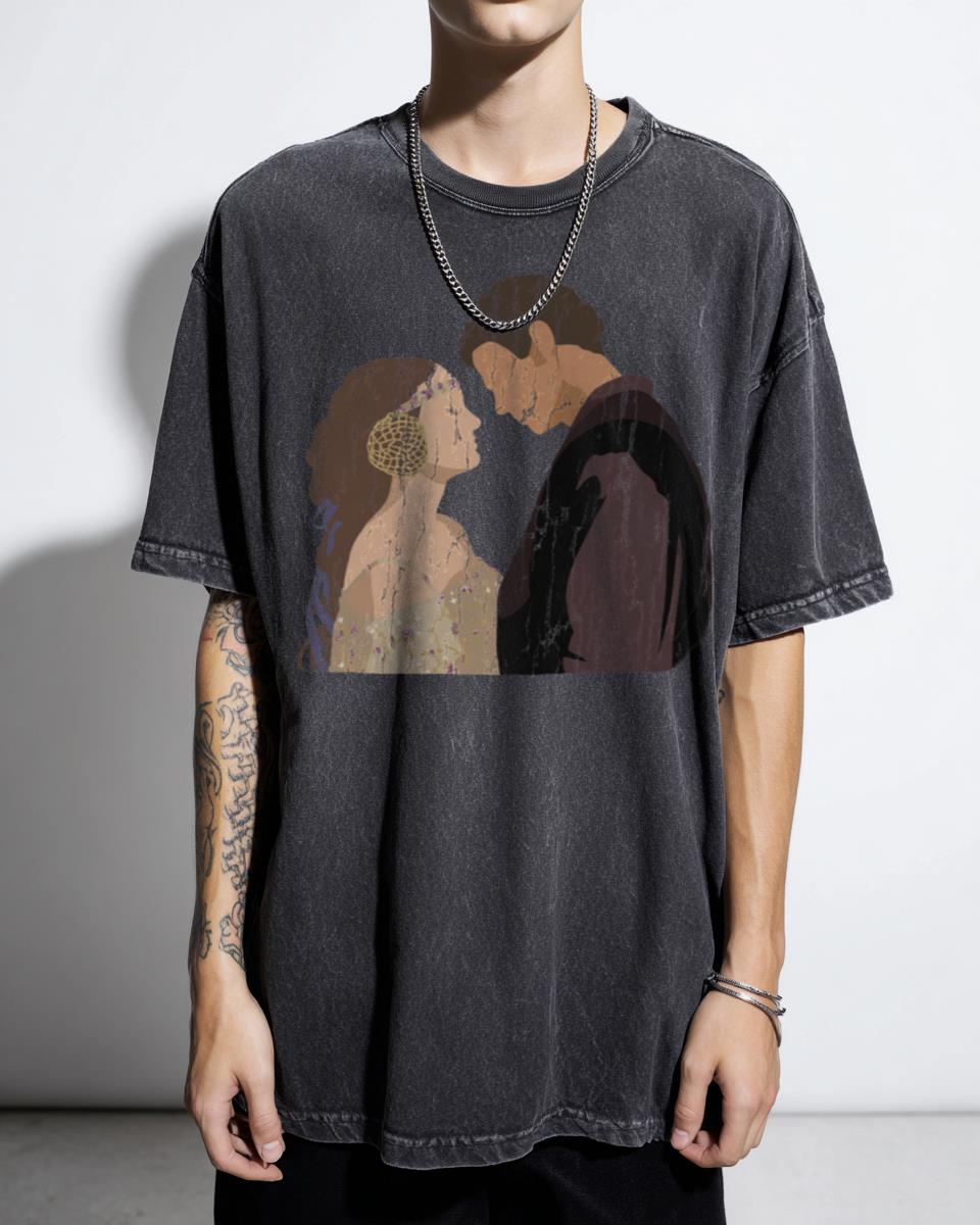 Anakin and Padme Attack of the Clones Star Wars T-Shirt - Sci-Fi Movie Fan Unisex