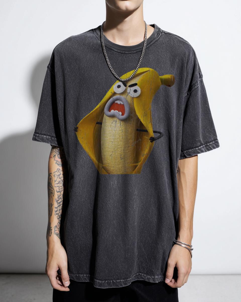 Angry Banana Joe Cartoon T-Shirt - The Amazing World of Gumball Fan Apparel