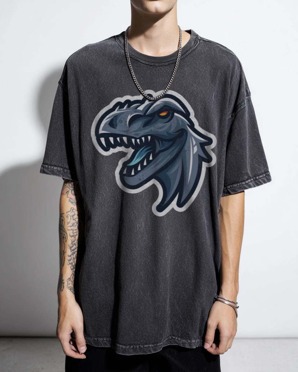 Angry Dinosaur Tee | Funny Cute Dino Animal Shirt