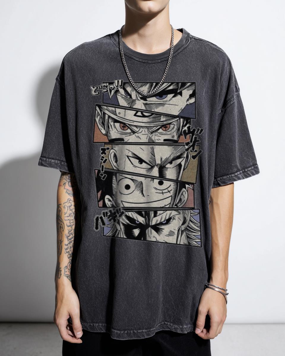 Anime Character Eyes Dragonballz Ultra Instinct T-Shirt - Manga Version Fan Unisex