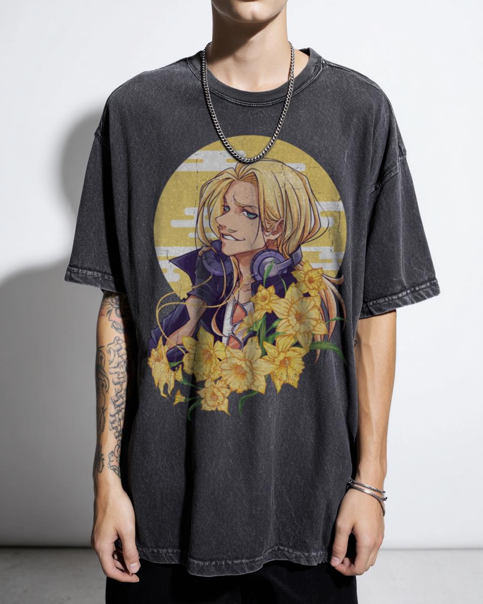 Anime Daffodils & Hizashi Yamada T-Shirt - My Hero Academia Present Mic Fanart Unisex