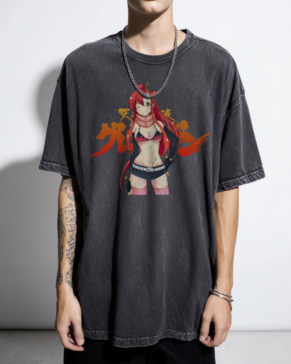 Anime Gurren Lagann Yoko Littner Inspired T-Shirt - Shounen Manga Fan Unisex