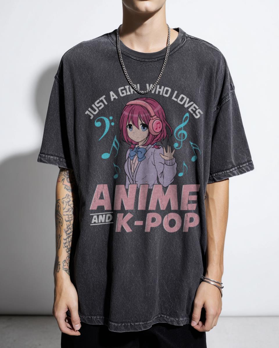 Anime & K-Pop Lover T-Shirt | BTS Korean Culture Fan Tee