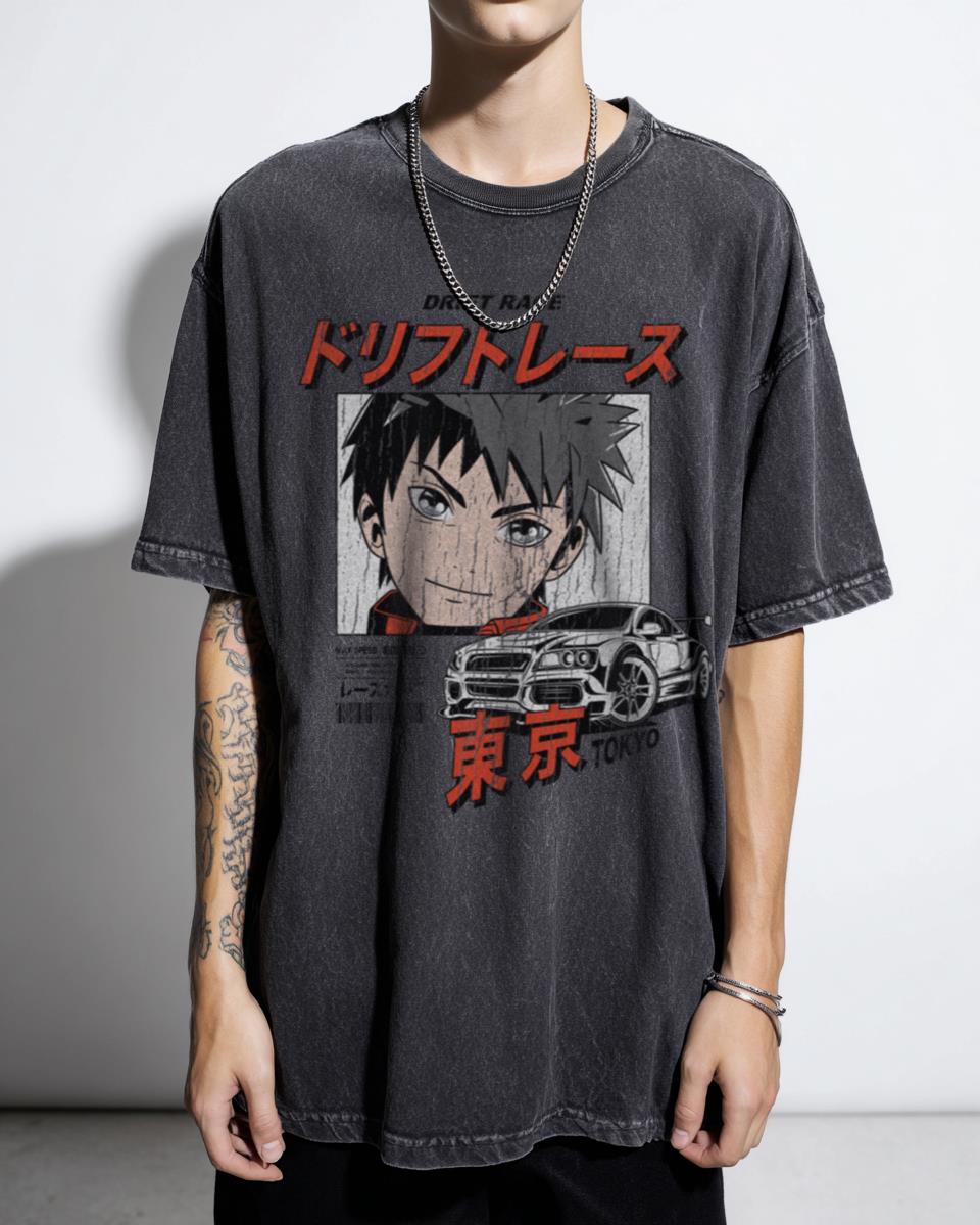 Anime Race Classic T-Shirt - Japanese Manga Dynamic Graphic