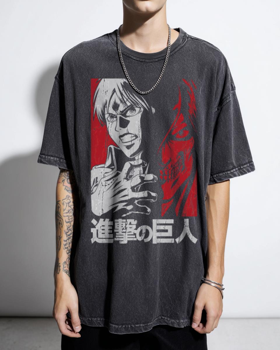 AOT Attack on Titan Fanart T-Shirt V3-10 - Shingeki No Kyojin Anime Art Tee Unisex