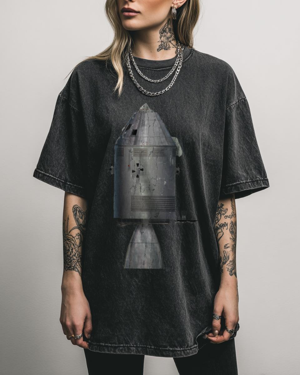 Apollo CSM NASA Spacecraft T-Shirt | Astronomy Graphic