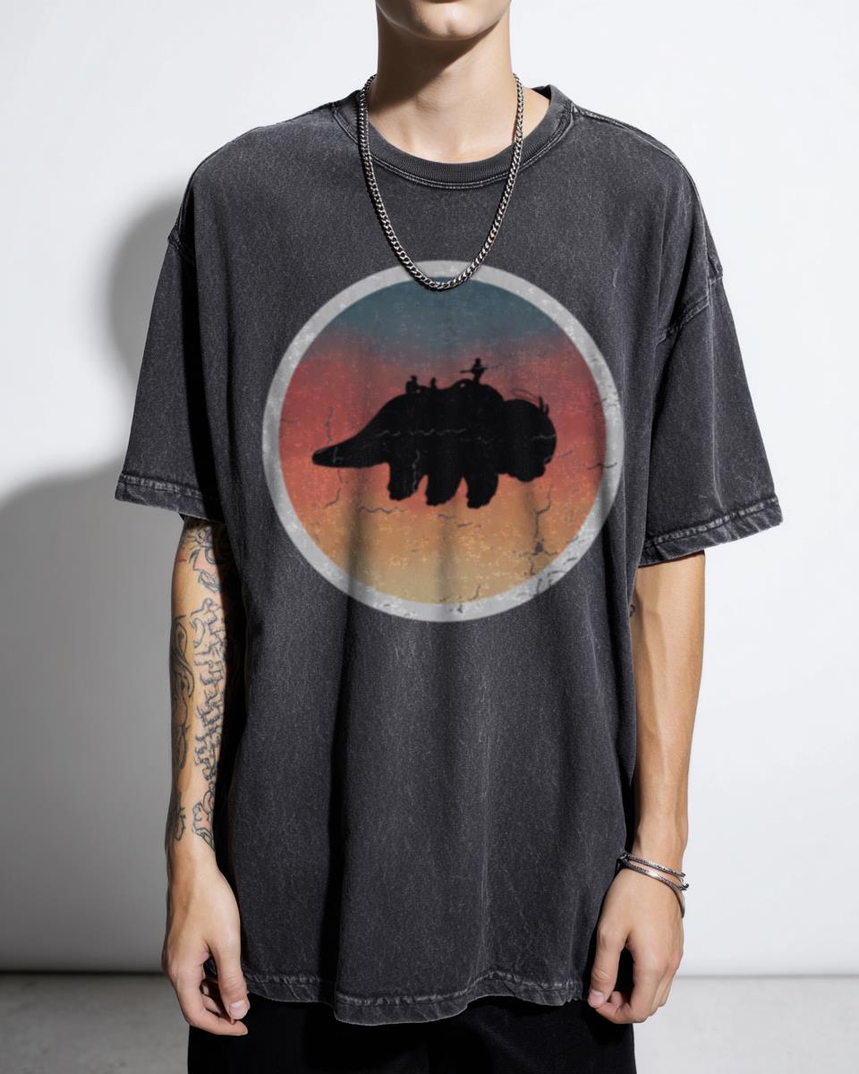 Appa Flying Avatar The Last Airbender T-Shirt | ATLA Fan