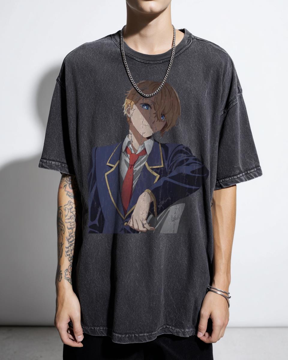 Aquamarine Hoshino Oshi No Ko Anime Character T-Shirt - Japanese Idol Manga Fan