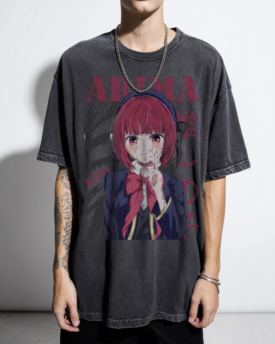 Arima Kana Oshi No Ko Anime Idol T-Shirt - Japanese Manga Fan