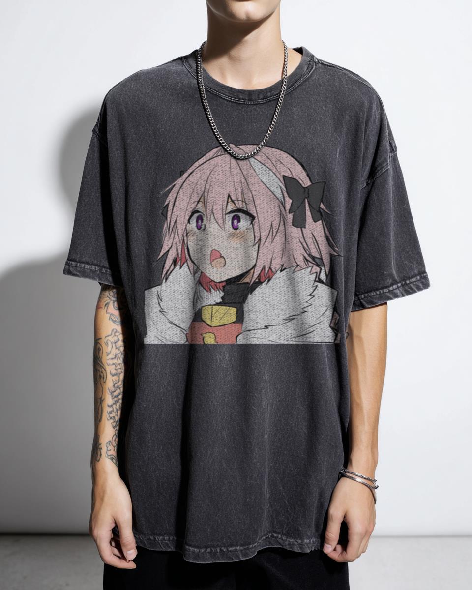 Astolfo Fate Anime Graphic Tee | Fate Grand Order Fan Art