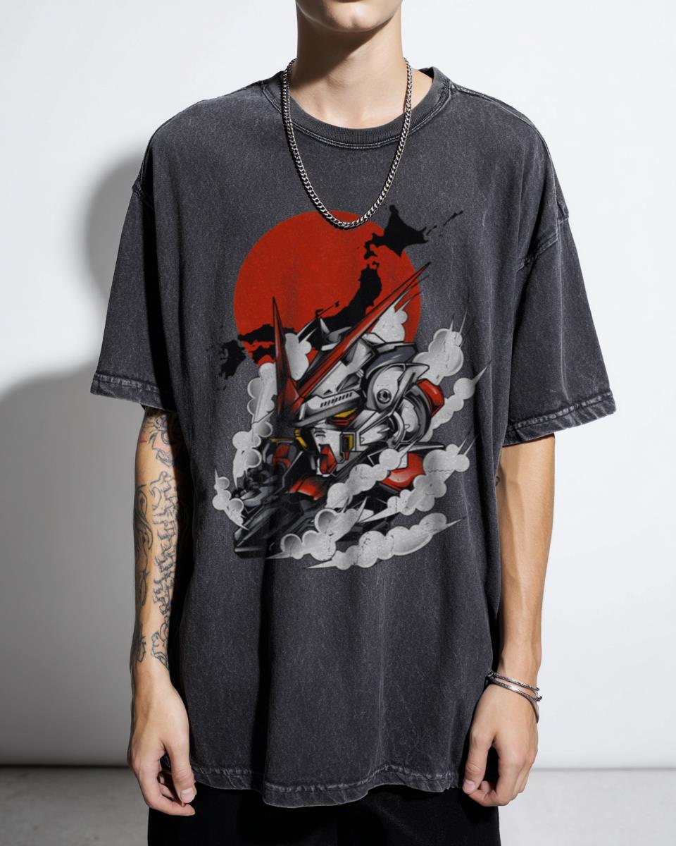 Astray Red Frame Gundam Mecha Anime T-Shirt