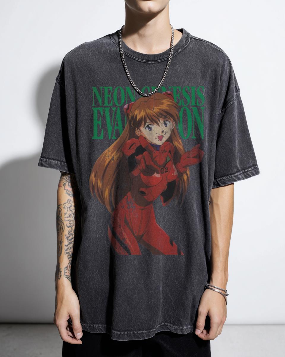 Asuka Neon Genesis Evangelion Anime T-Shirt