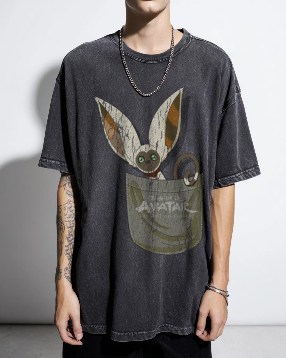 ATLA Momo Pocket T-Shirt | Avatar Last Airbender Fan