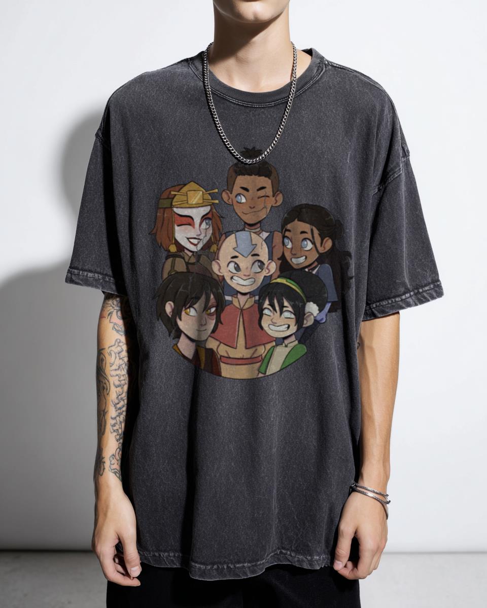 ATLA The Gaang Updated T-Shirt | Avatar Last Airbender Fan Tee
