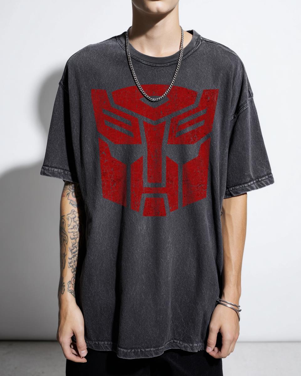 Autobots Symbol Retro Graphic T-Shirt - Vintage Transformers G1 Fan