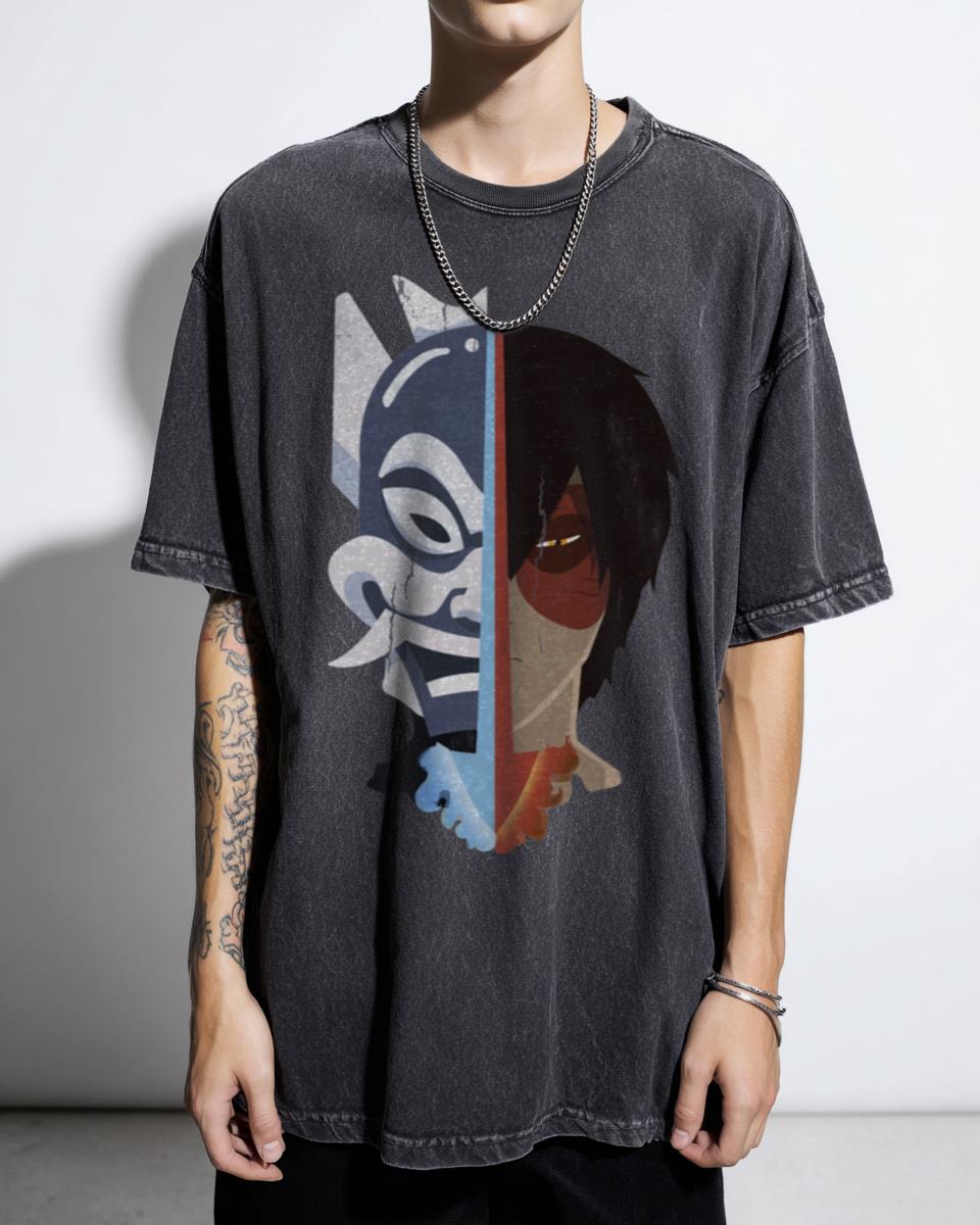 Avatar Crossroads of Destiny T-Shirt - Aang Zuko Anime Fan Art