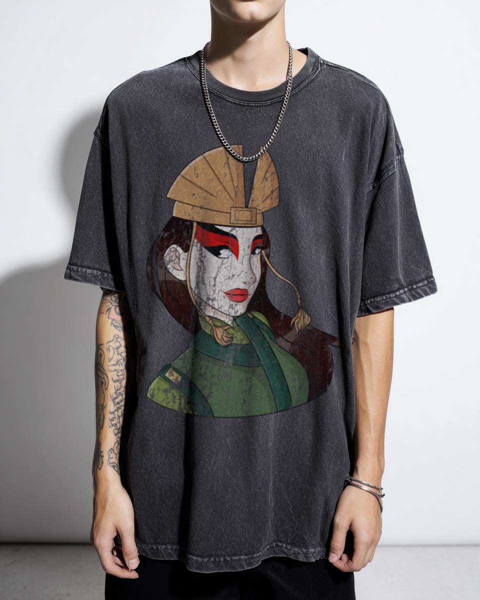 Avatar Kyoshi ATLA T-Shirt | Legendary Warrior Fan Art
