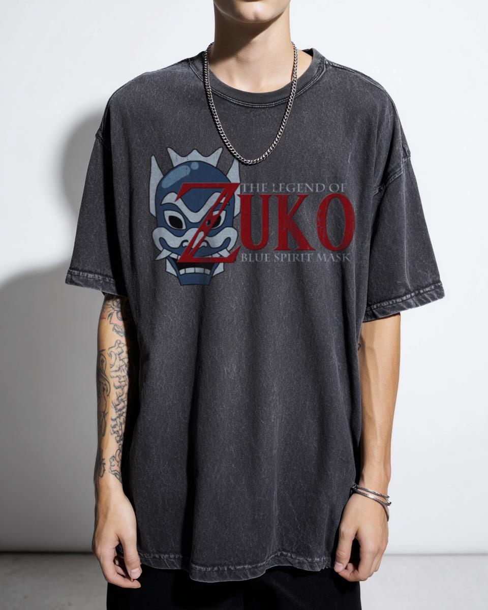 Avatar The Last Airbender Zuko Blue Spirit Mask T-Shirt