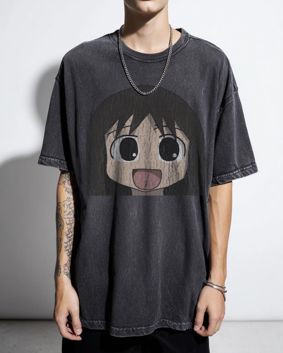 Azumanga Daioh Osaka Peeker Anime Meme Graphic Tee