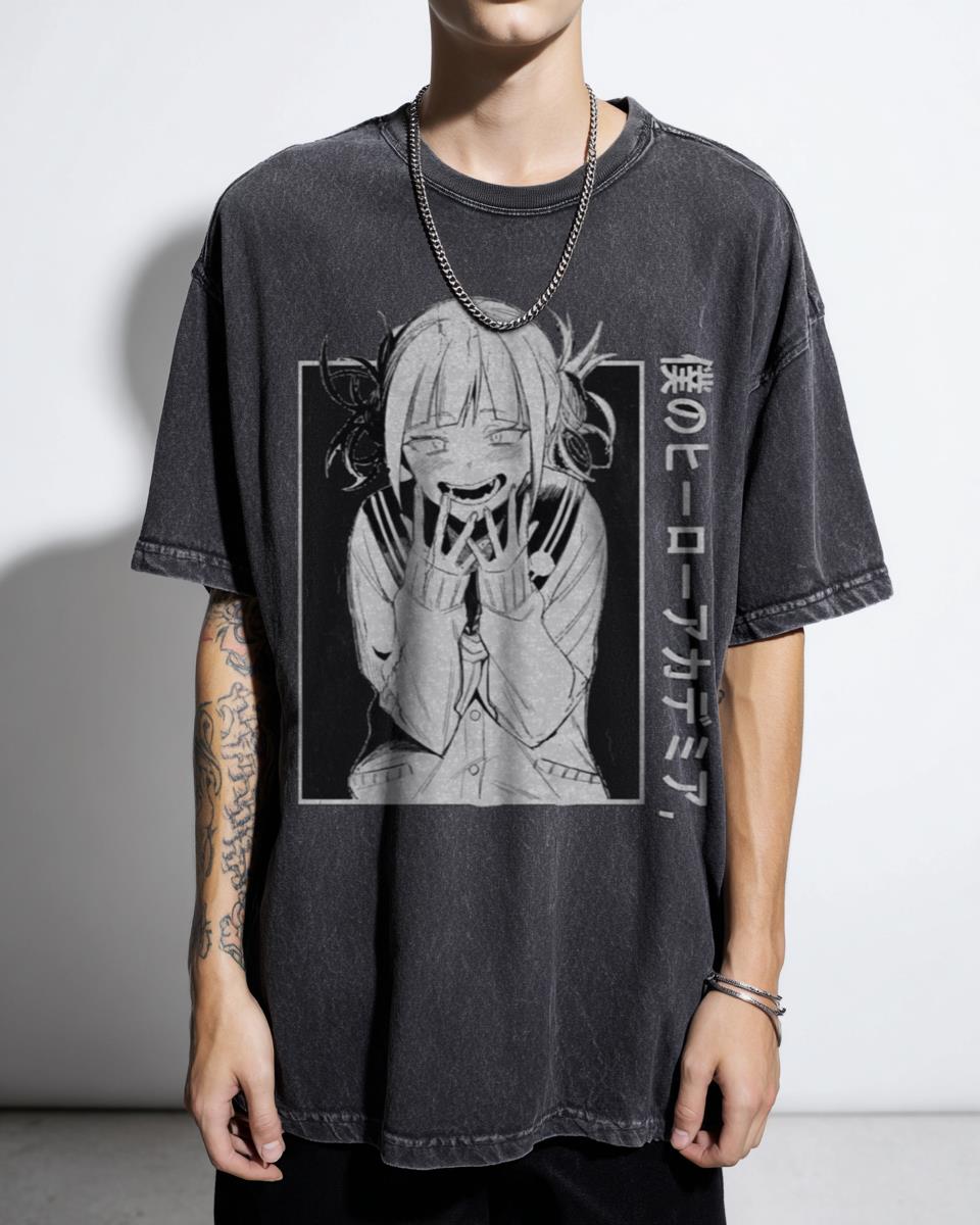 Badass Anime Girl Tee | Aesthetic Japanese Manga Graphic
