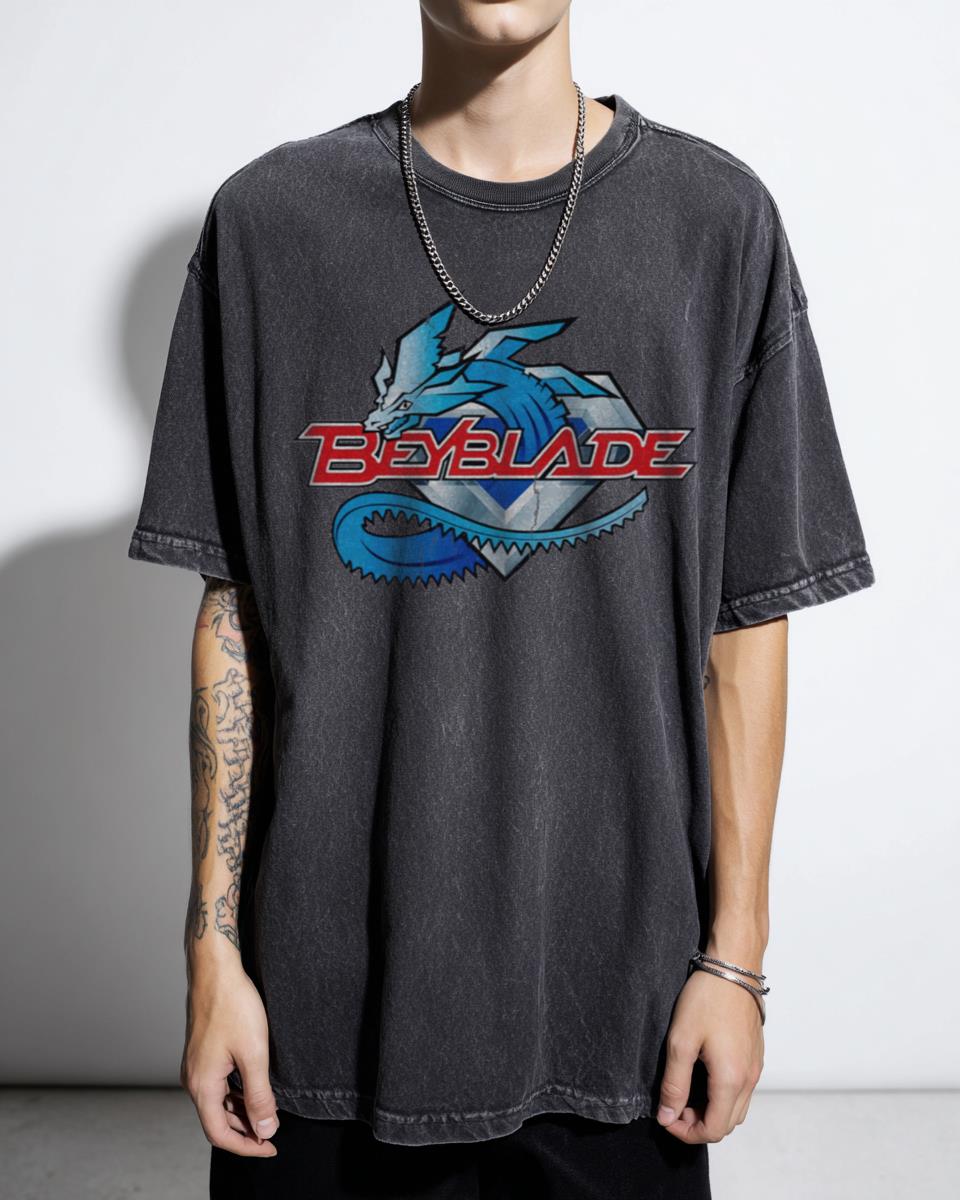 Bakuten Shoot Beyblade Classic Anime Graphic Tee