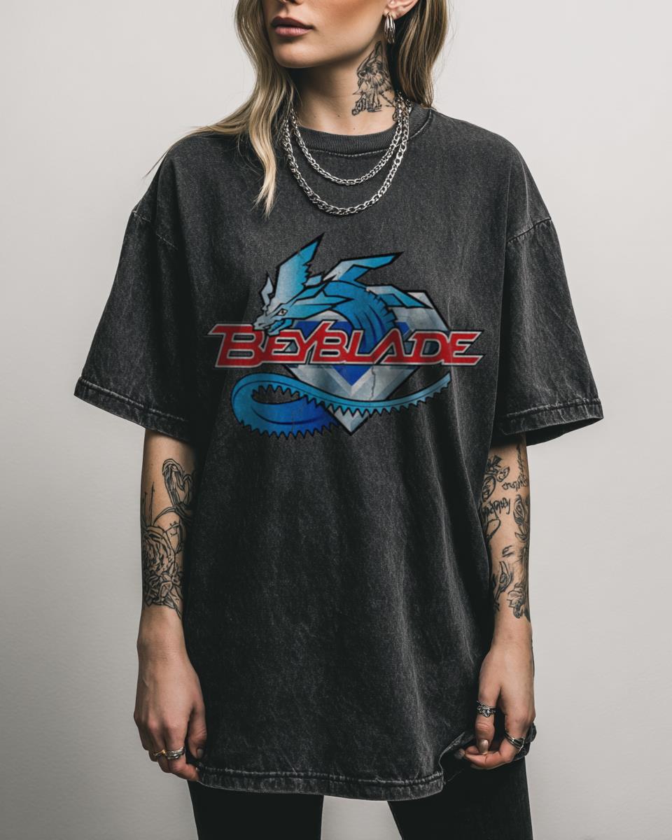 Bakuten Shoot Beyblade Classic Anime Graphic Tee