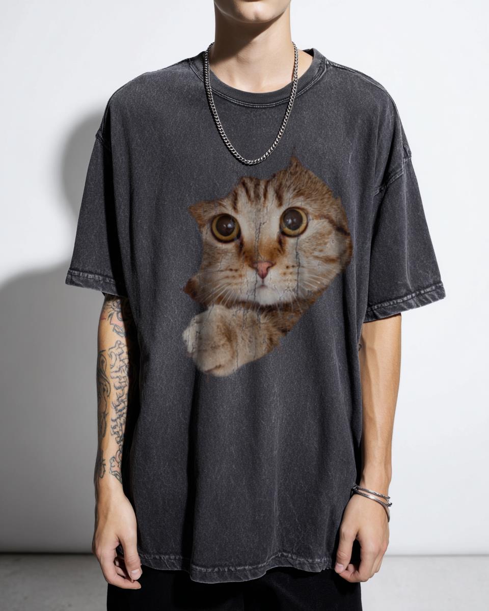 Beautiful Creatures Arcane Cat Love T-Shirt - Chill One Piece Tree Art