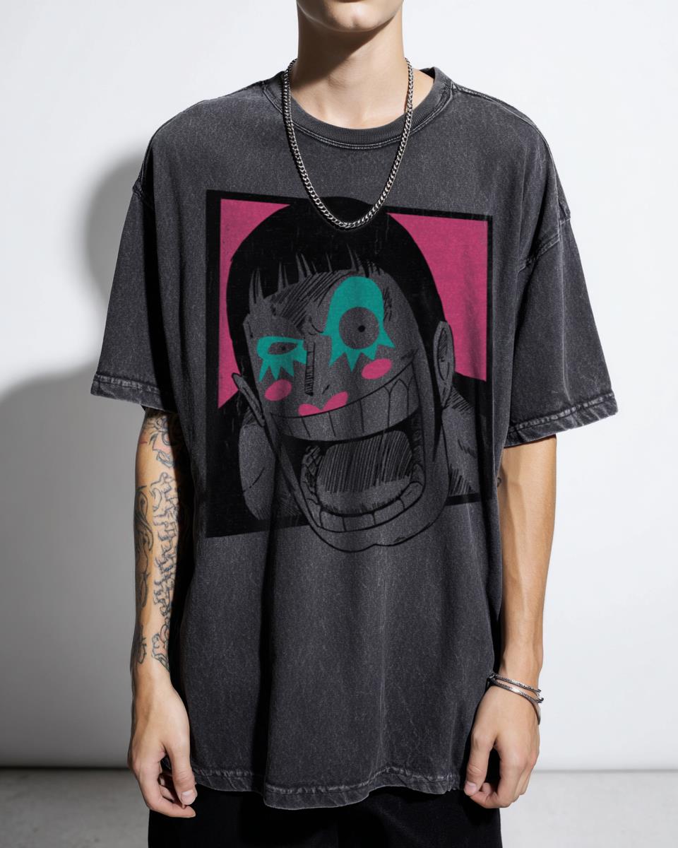 Bentham Bon Clay Mr.2 Bon Kurei One Piece T-Shirt - Anime Okama Fan