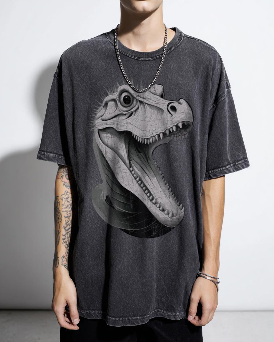 Big Mouth Bold Expressive Art T-Shirt - Loud and Proud Statement Piece