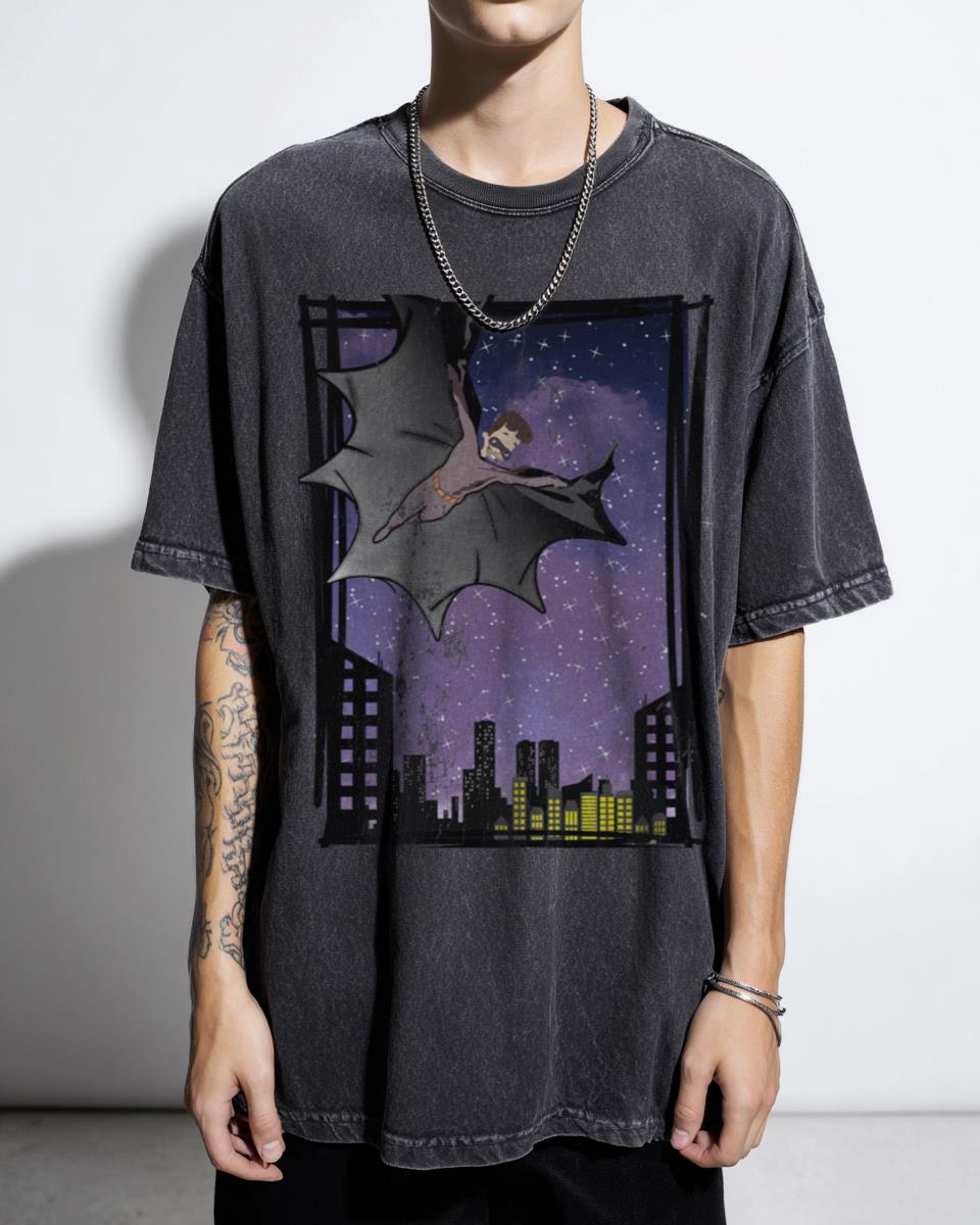 Big Mouth Nick Flying Hero Netflix Cartoon Tee