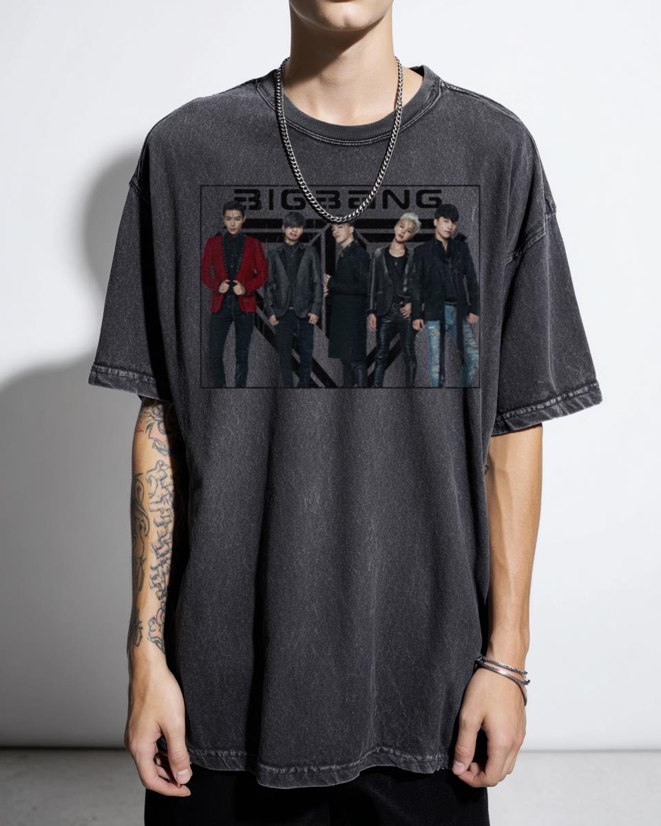 BIGBANG K-Pop Boyband Group 1 T-Shirt - Korean Music Fan Unisex
