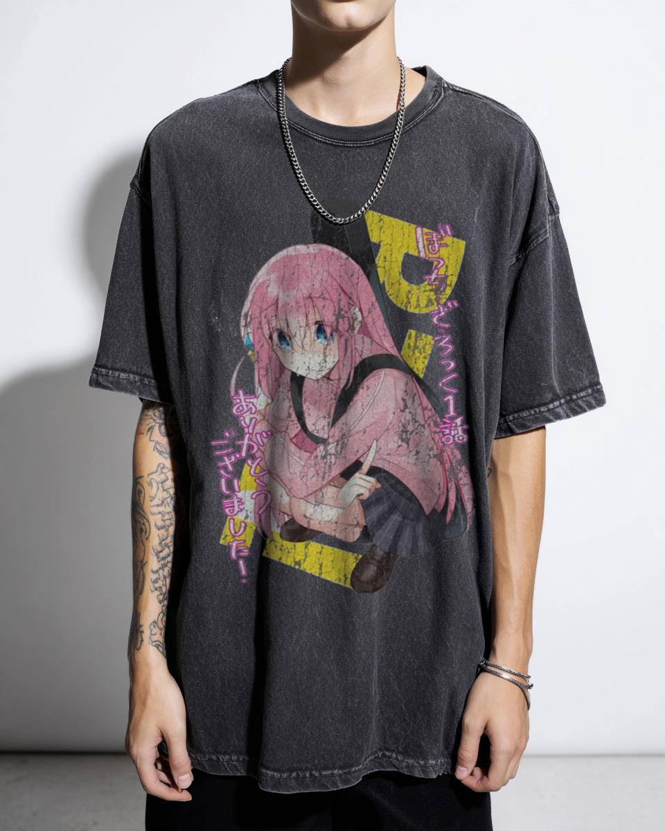 Bocchi the Rock! Kessoku Band Anime T-Shirt | Hitori Gotoh