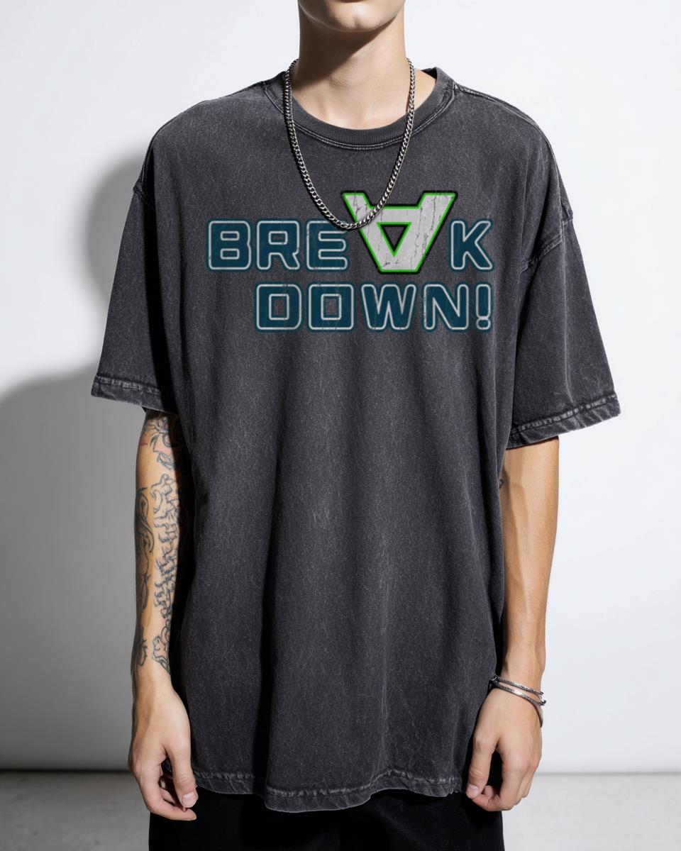 BREAK DOWN! Dance Dance Revolution T-Shirt - Retro DDR Rhythm Game Fan