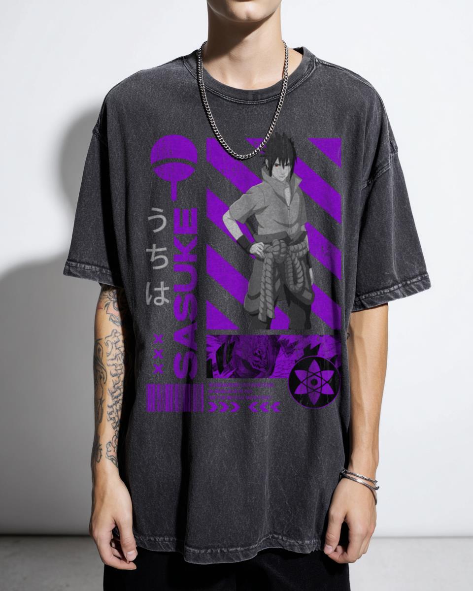 Broken Hero Jiraiya Minato Naruto Shippuden Manga T-Shirt - Sasuke Uchiha Uzumaki