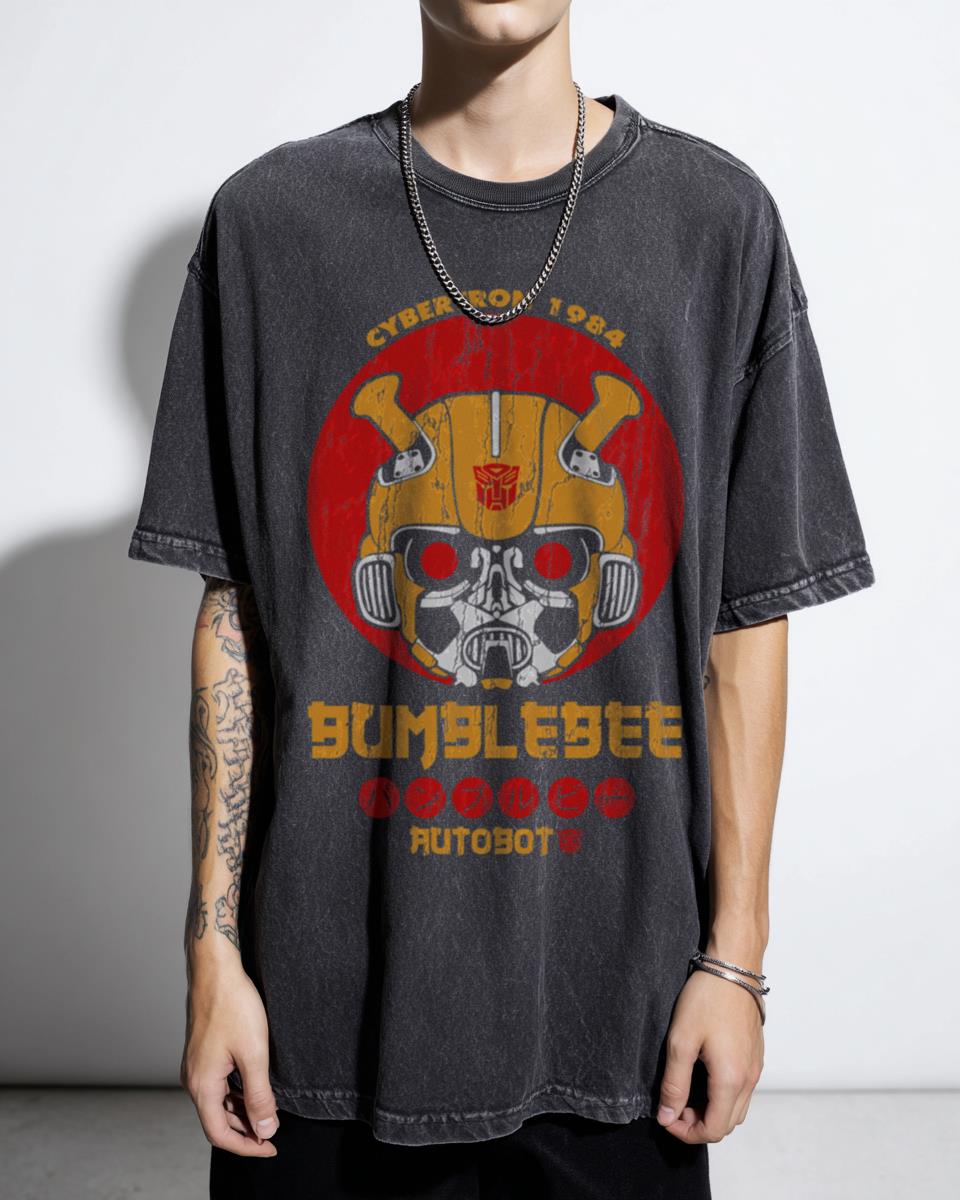 Bumblebee Transformers Autobot T-Shirt | Retro 80s Robot Graphic Tee