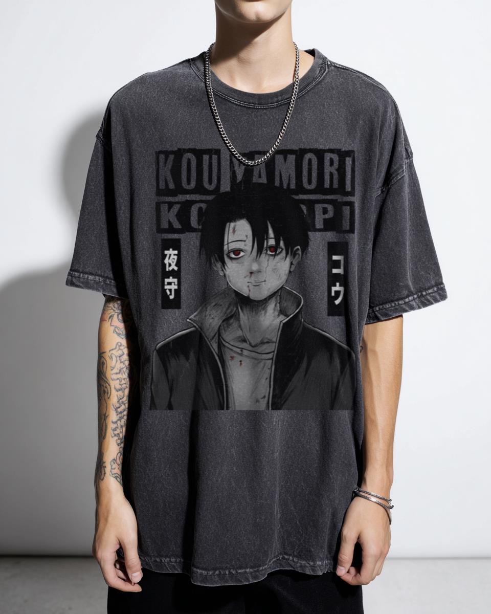 Call of the Night Kou Yamori T-Shirt | Anime Kou Pippi Tee
